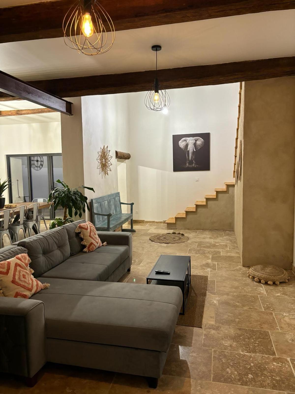 Maison de charme avec piscine Monteux Extérieur photo